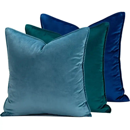 Housse Coussin Velours Chic