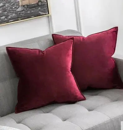 Housse Coussin Velours Chic