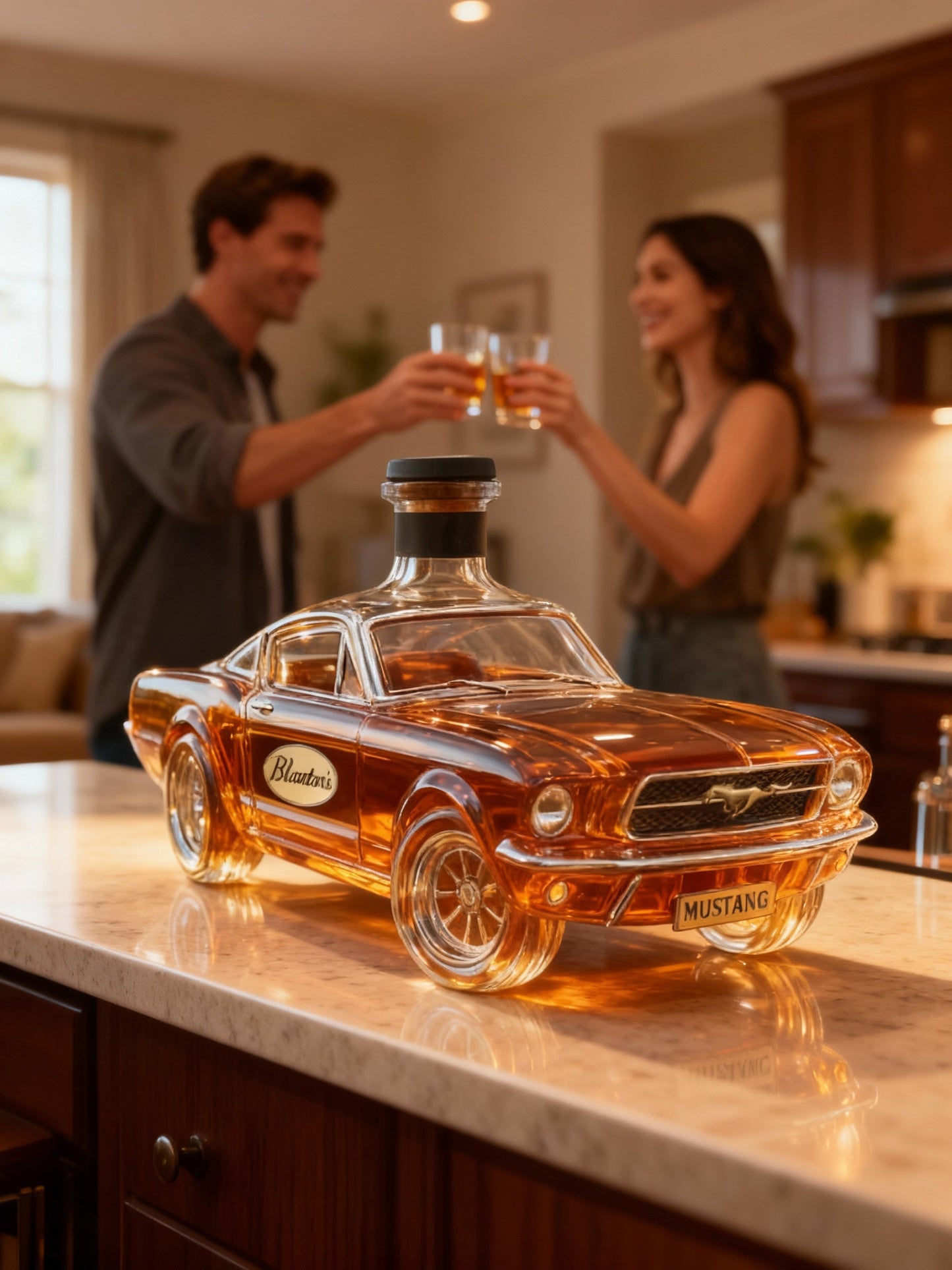 Carafe Whisky Voiture 3D Verre