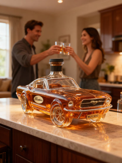 Carafe Whisky Voiture 3D Verre