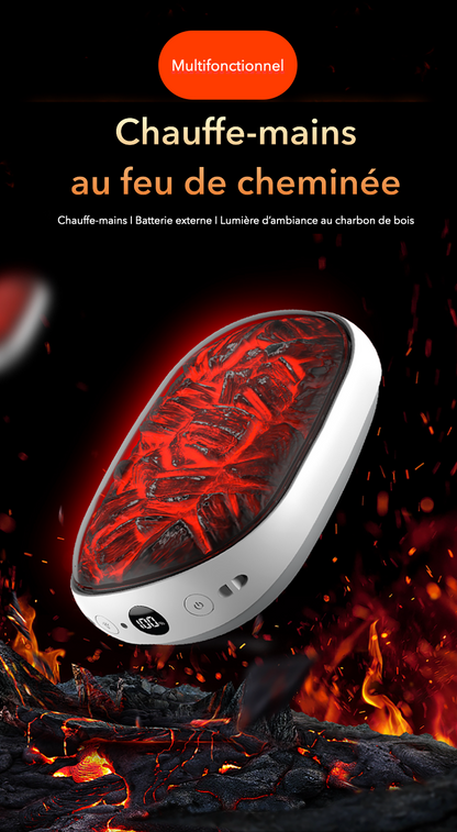 Chauffe-Mains Braise Rechargeable USB-C