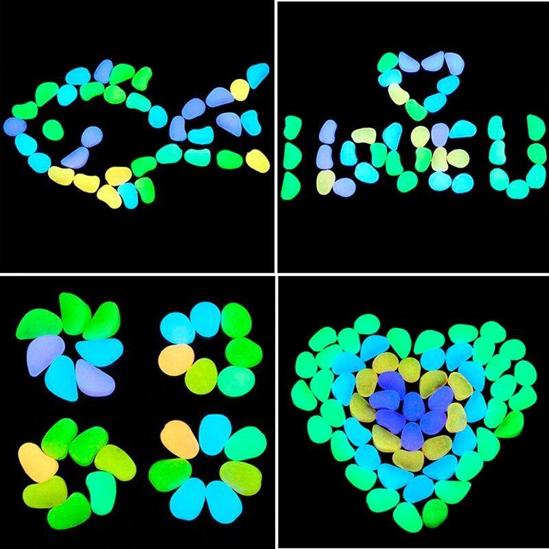 Pierres Décoratives – Effet Lumineux – Couleurs Variées