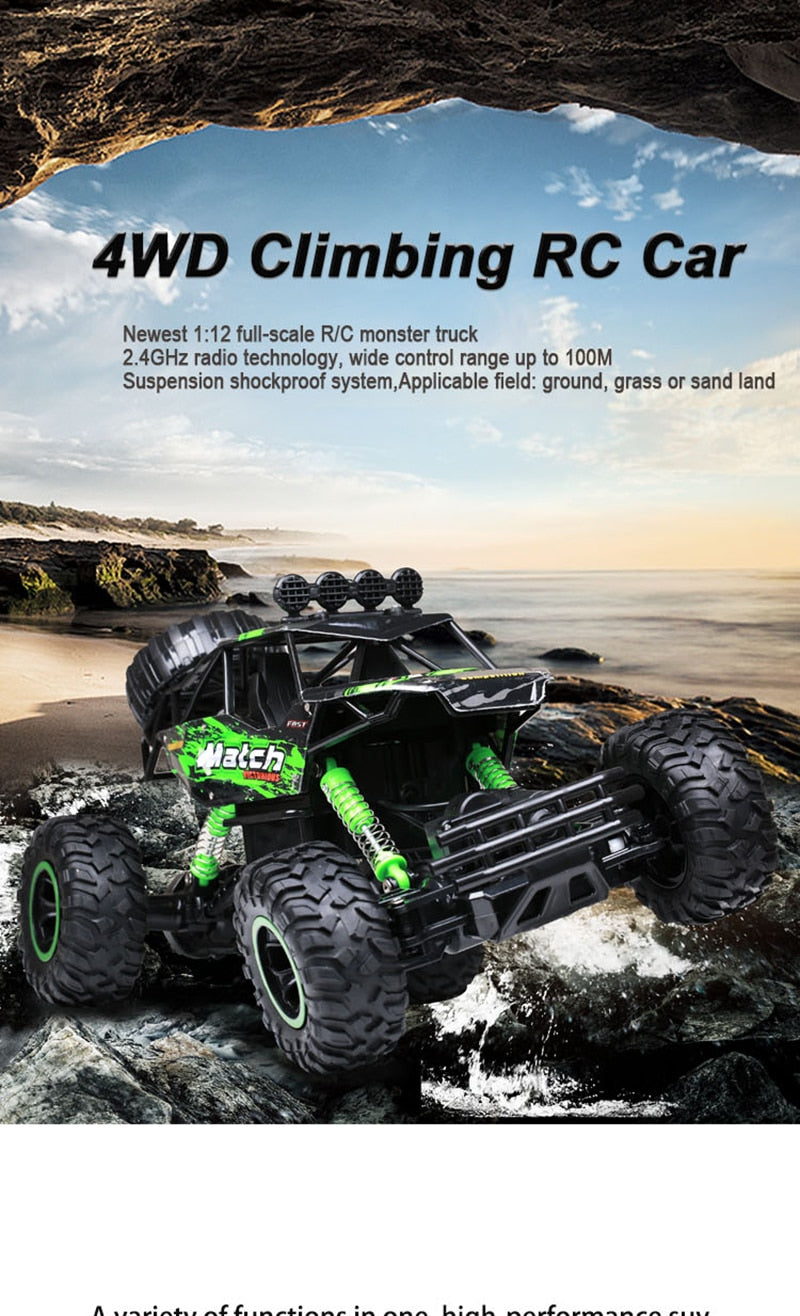 Monster Truck RC 4x4 Tout-Terrain