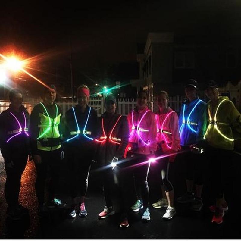 Gilet LED Haute Visibilité Running