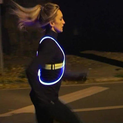 Gilet LED Haute Visibilité Running