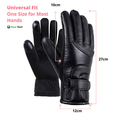 Gants Chauffants Femme USB Tactiles