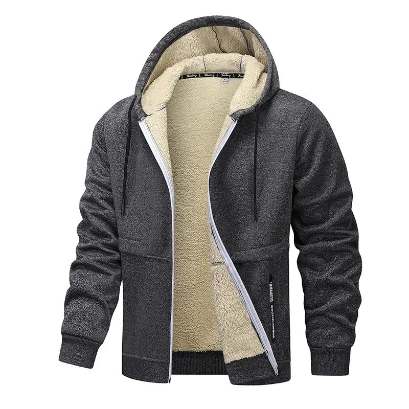 Veste Polaire Homme Zippée Capuche