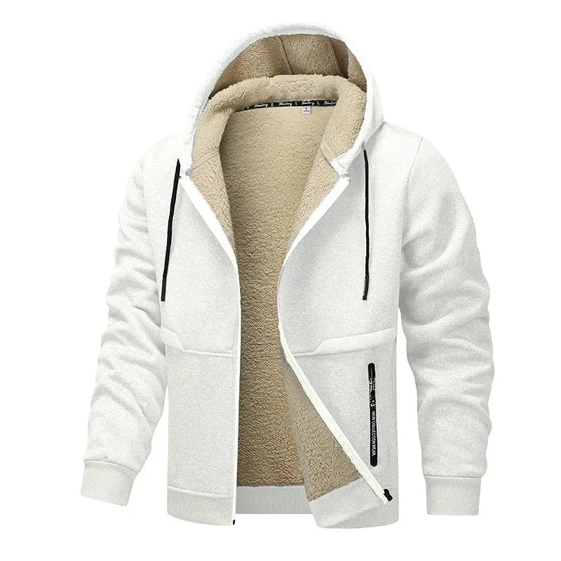 Veste Polaire Homme Zippée Capuche