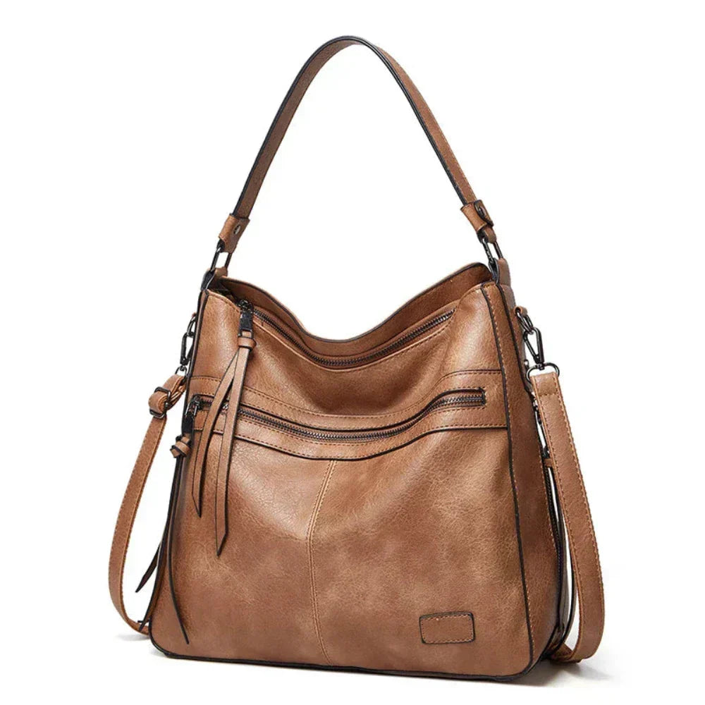Amélise Sac à Main en Cuir Classique pour Femme | Sac Bandoulière Élégant du Quotidien