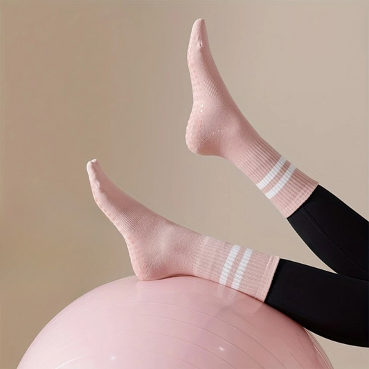 Chaussettes Antidérapantes – Respirantes – Yoga