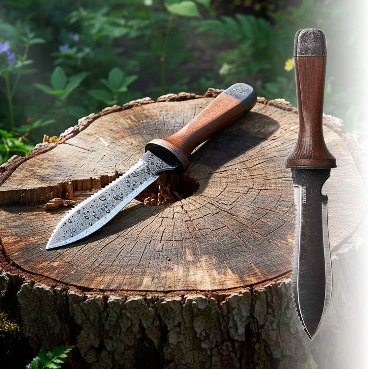 Couteau Hori-Hori Inox Tout-Terrain