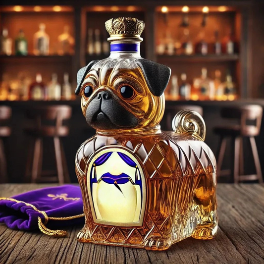 Carafe Whisky Cristal Chien Décor
