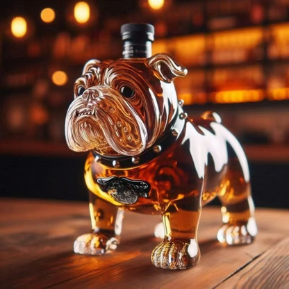 Carafe Whisky Cristal Chien Décor