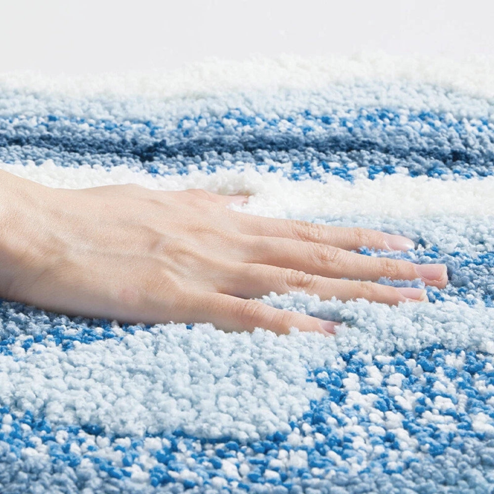 Tapis de Bain Microfibre - Antidérapant - Sortie Douche