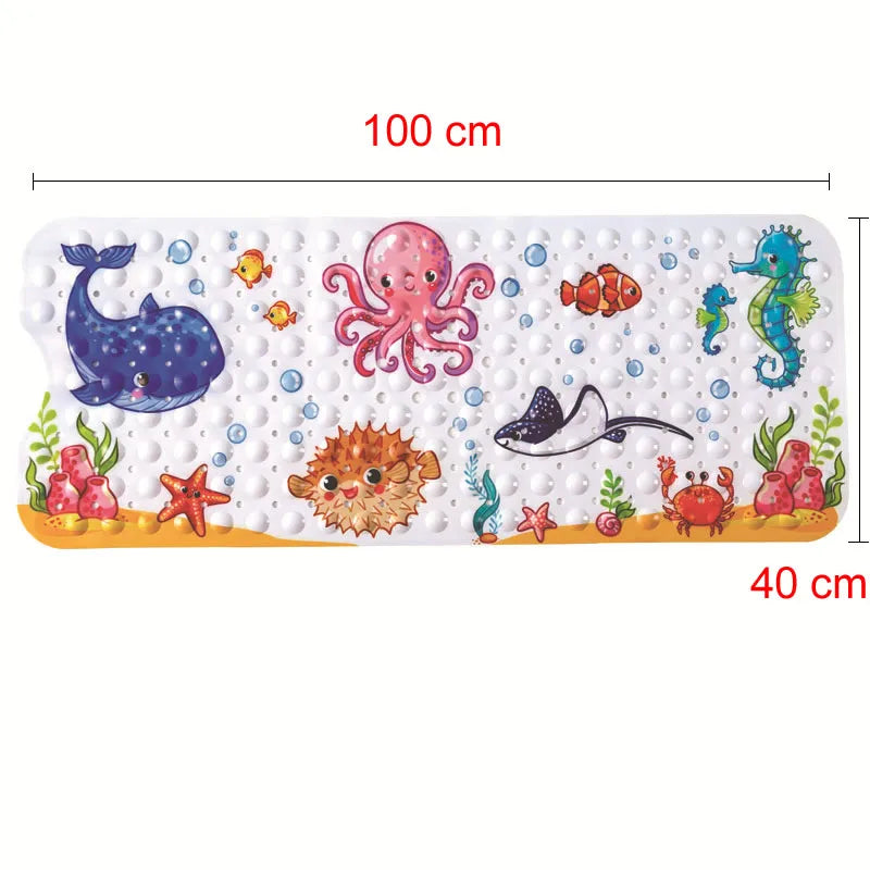 Tapis de Bain Antidérapant – Ventouses – Pour enfants