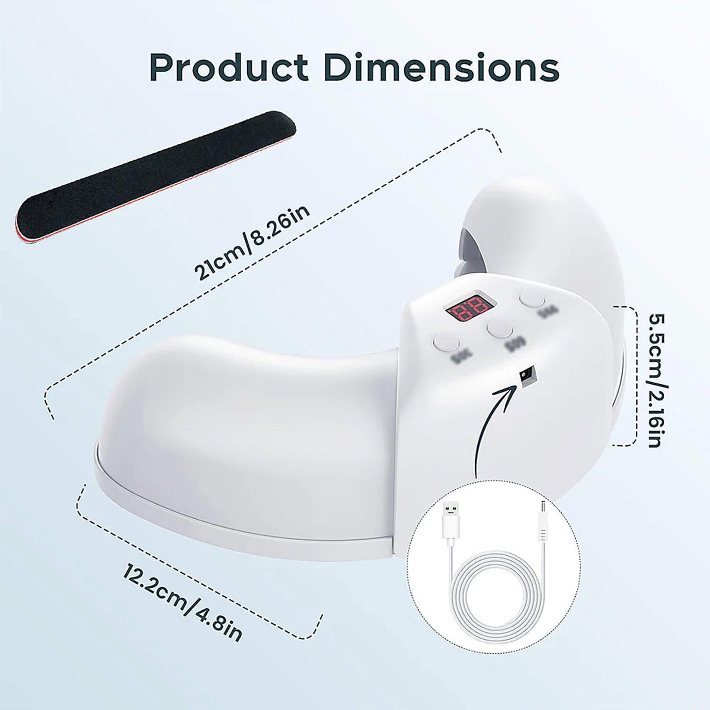 Appareil Ongles Mycose Lumière LED