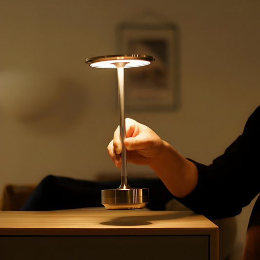 Lampe de Table LED – Métal – pour Chevet