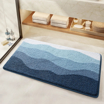 Tapis de Bain Lavable - Absorbant - Salle d'eau