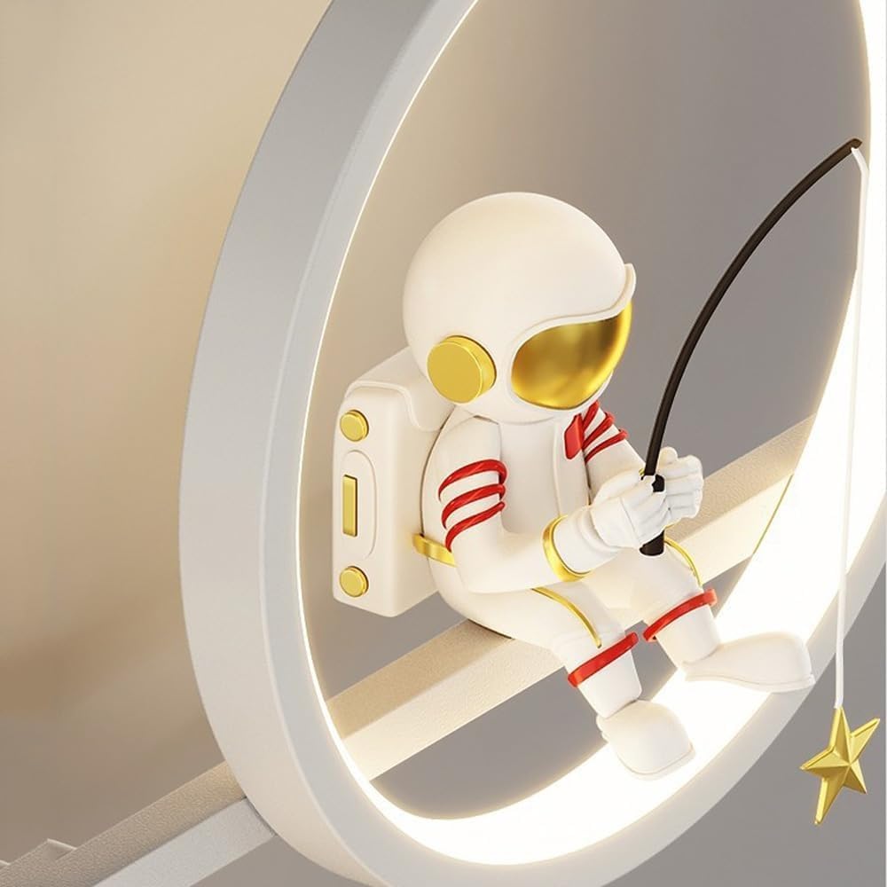 Applique Murale Enfant – Astronaute – Projection Étoiles