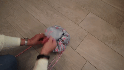 Trousse Maquillage – Ouverture Large – Cordon Réglable