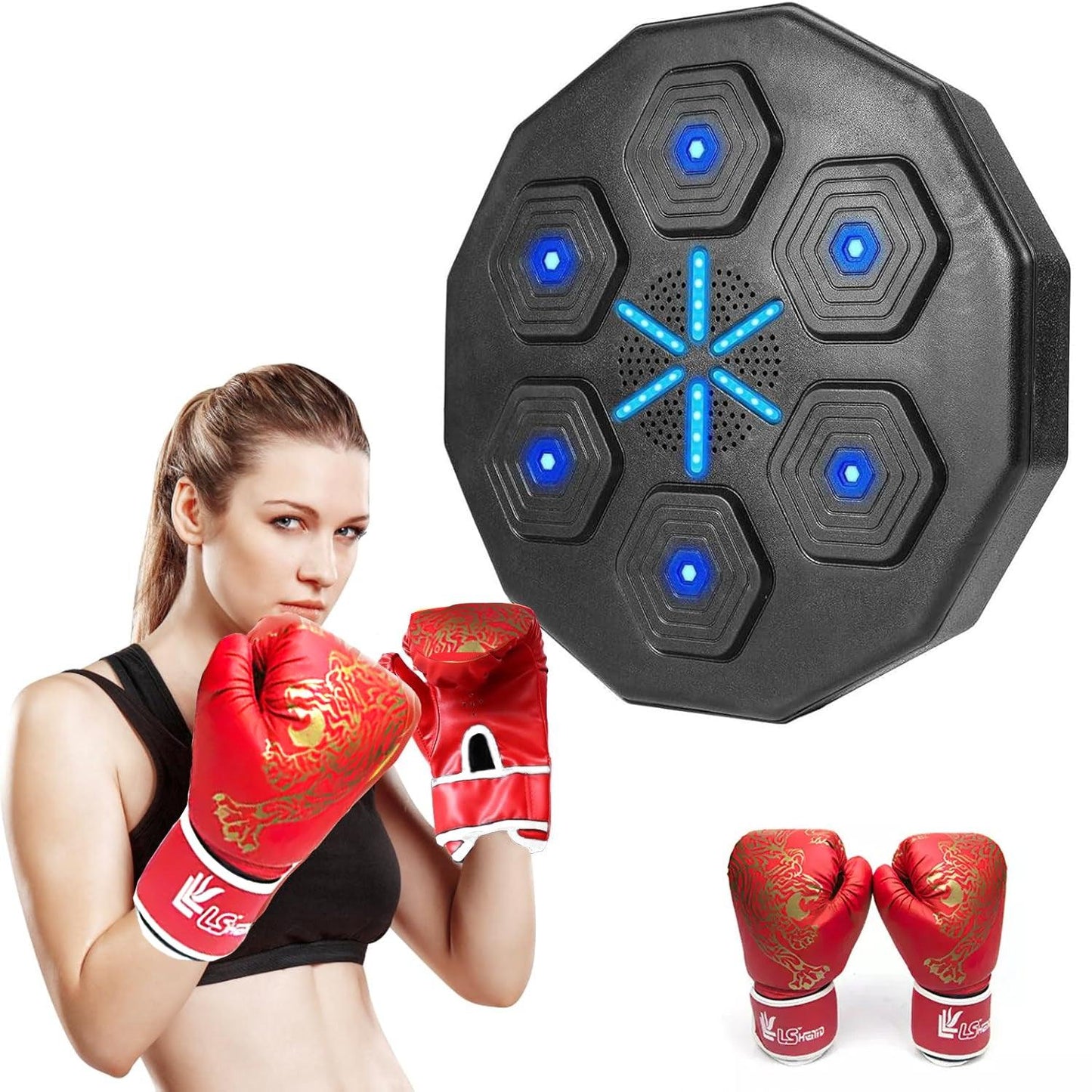 Machine Boxe Musicale Murale Bluetooth
