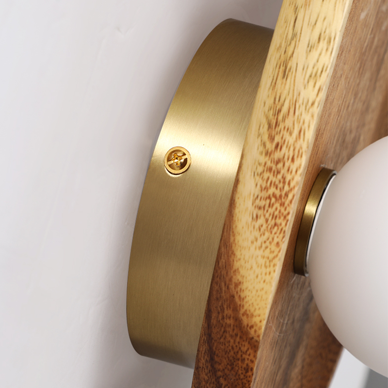 Applique Murale – Bois – Globe