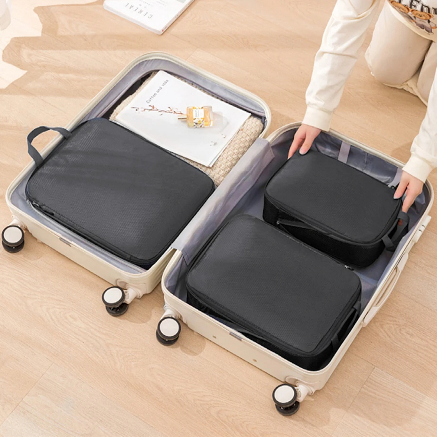 Organisateurs Valise Compression 3 Pièces
