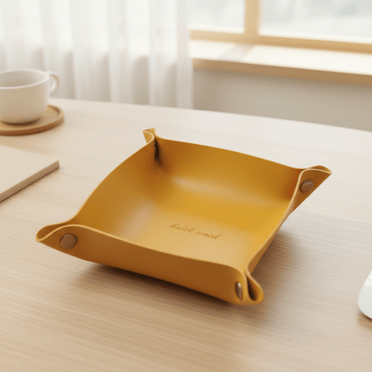 Vide-Poche Pliable – Simili Cuir – Accessoires