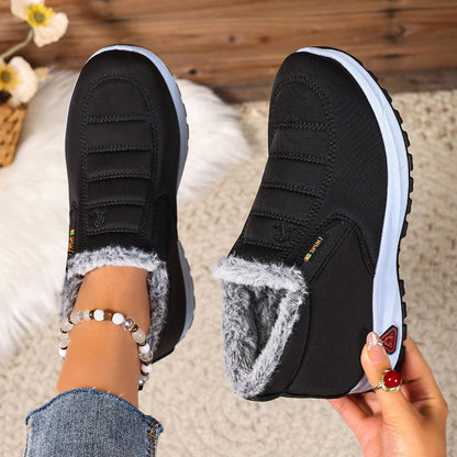 Bottines Hiver Femme – Slip-On – Doublure Polaire