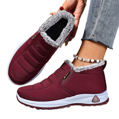 Bottines Hiver Femme – Slip-On – Doublure Polaire