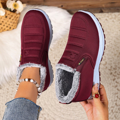 Bottines Hiver Femme – Slip-On – Doublure Polaire
