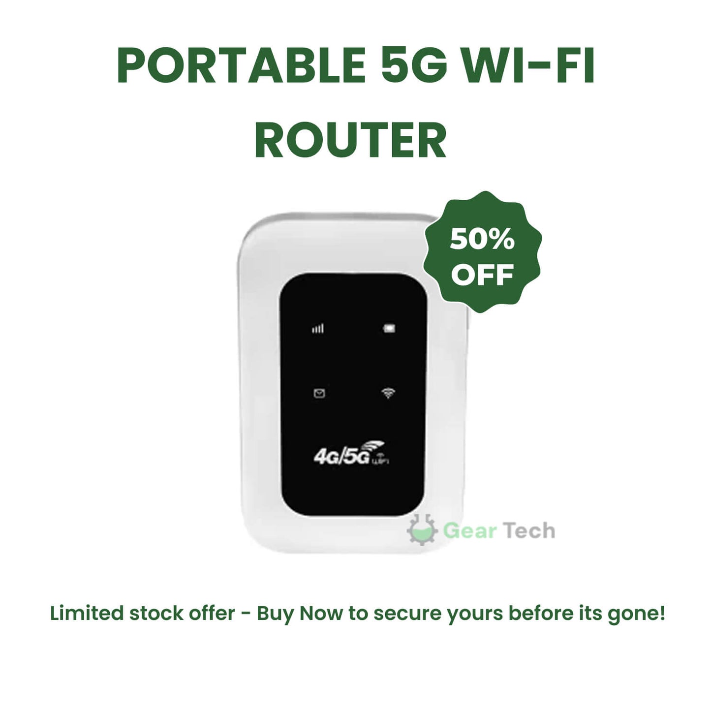 Routeur WiFi 4G Portable Voyage LED