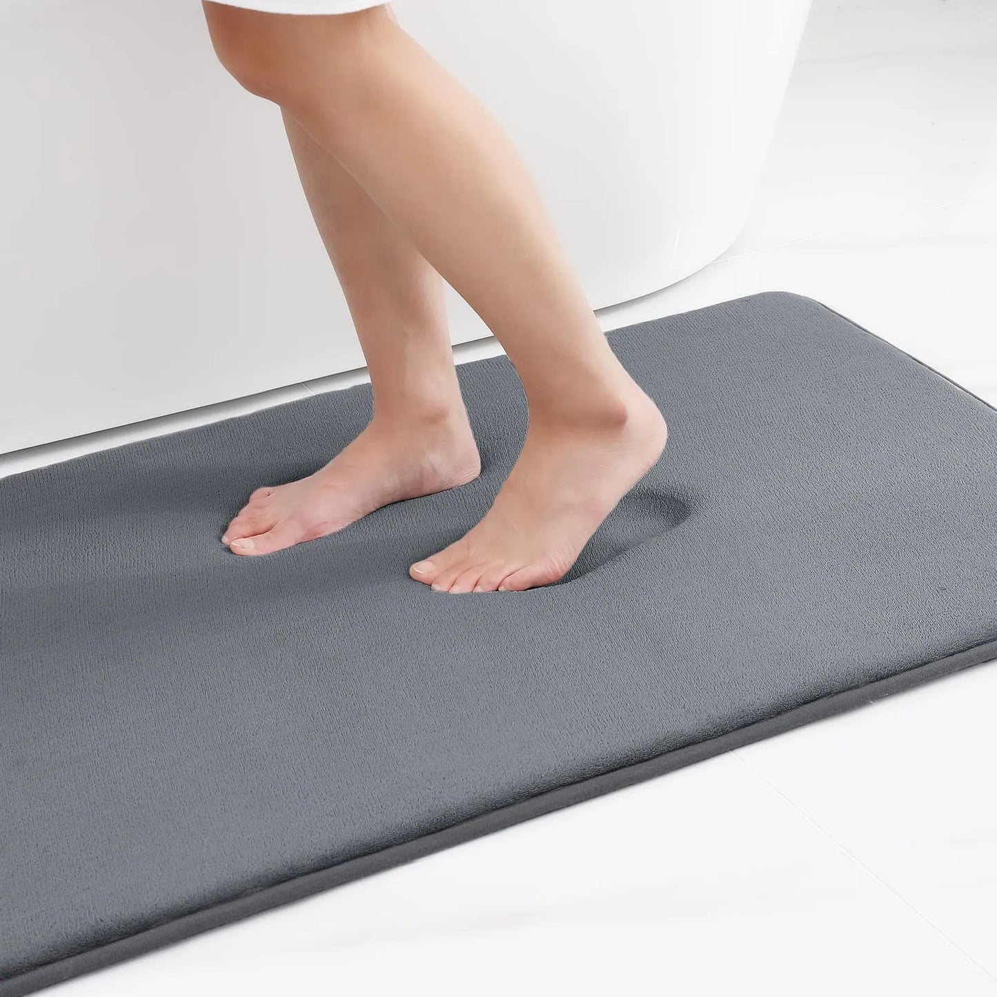 Tapis Bain Mémoire – Antidérapant – Salle de Bain