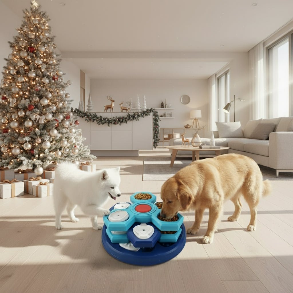 Jouet Chien Interactif – Puzzle – Distributeur Friandises Repas