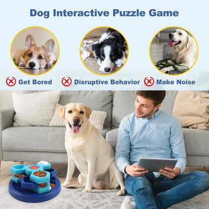 Jouet Chien Interactif – Puzzle – Distributeur Friandises Repas