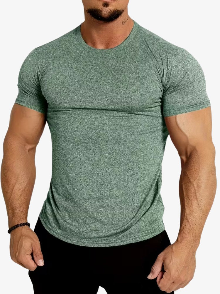 T-shirt Compression Homme – Respirant – Ajusté