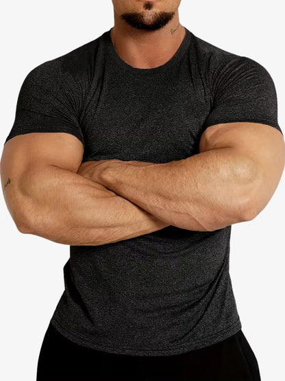 T-shirt Compression Homme – Respirant – Ajusté