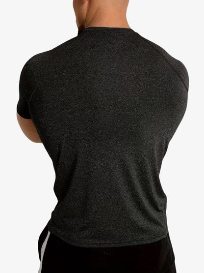 T-shirt Compression Homme – Respirant – Ajusté