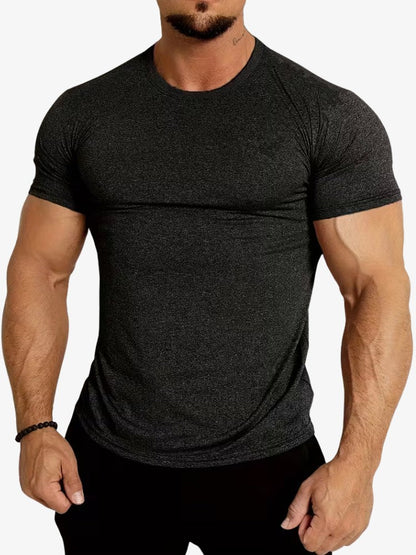 T-shirt Compression Homme – Respirant – Ajusté
