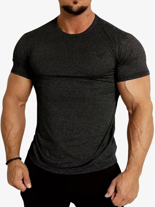 T-shirt Compression Homme – Respirant – Ajusté
