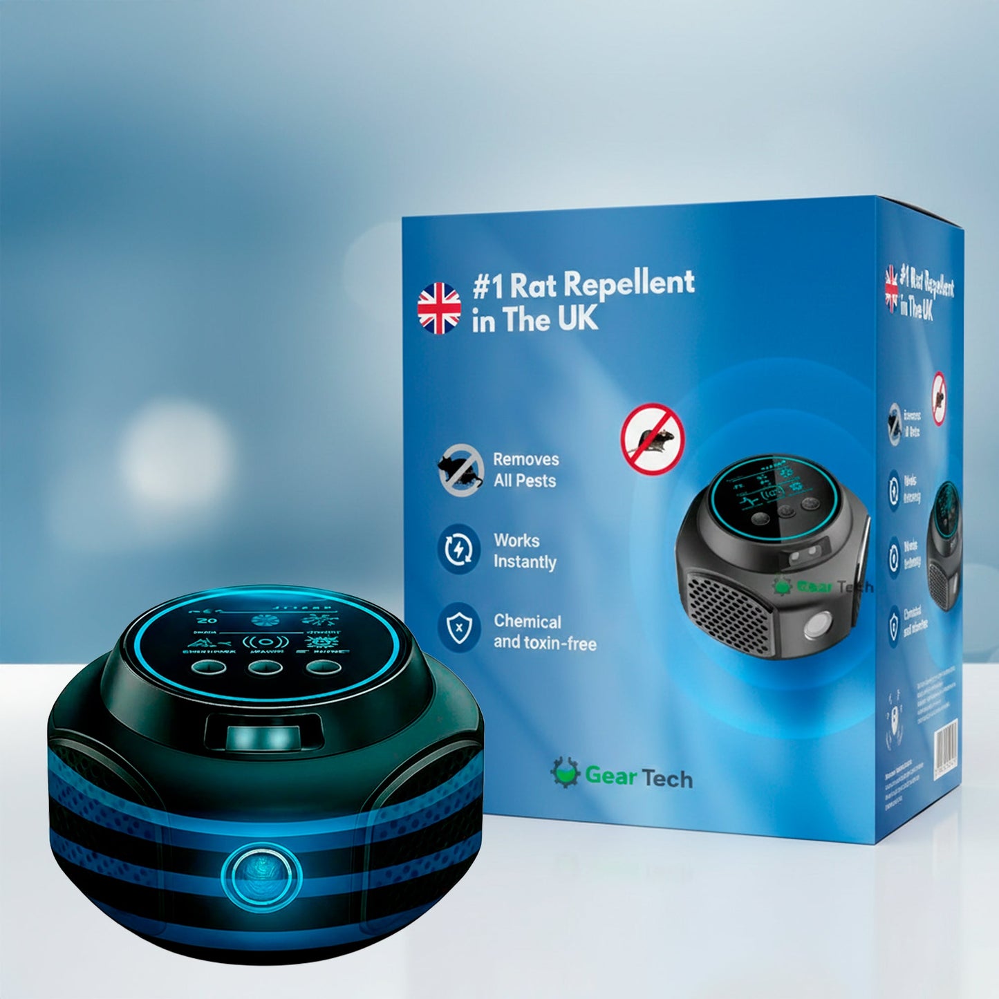 Répulsif Ultrasons Rats Prise Murale