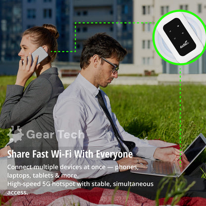 Routeur WiFi 4G Portable Voyage LED