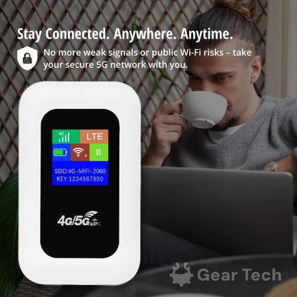 Routeur WiFi 4G Portable Voyage LED