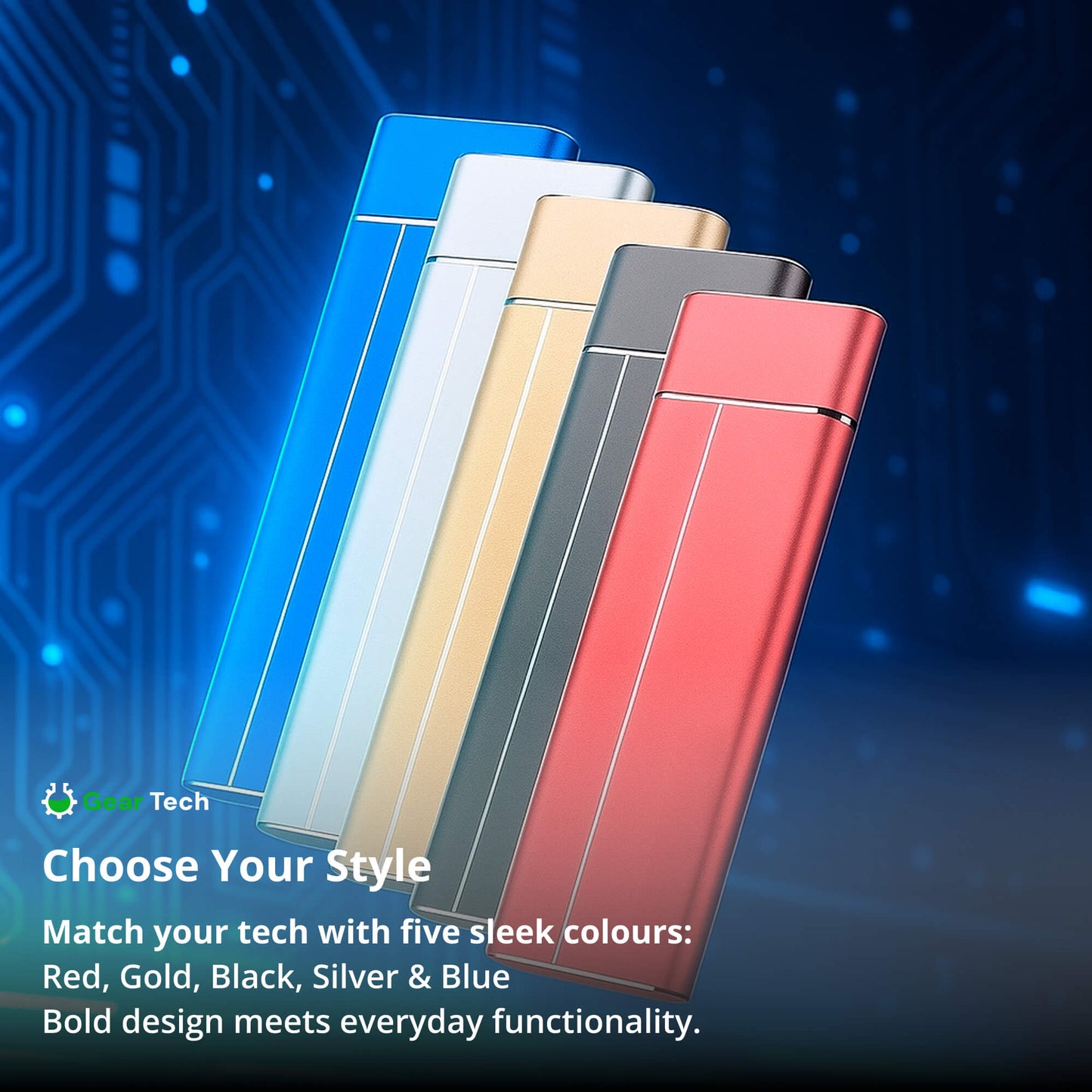 SSD Externe Portable USB-C Rapide