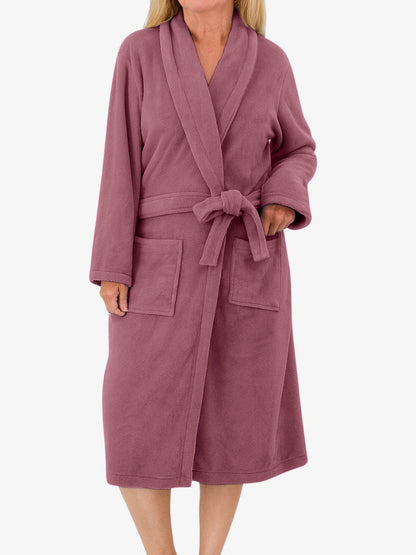 Peignoir Femme – Polaire – Ceinturé