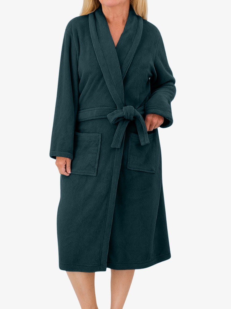 Peignoir Femme – Polaire – Ceinturé