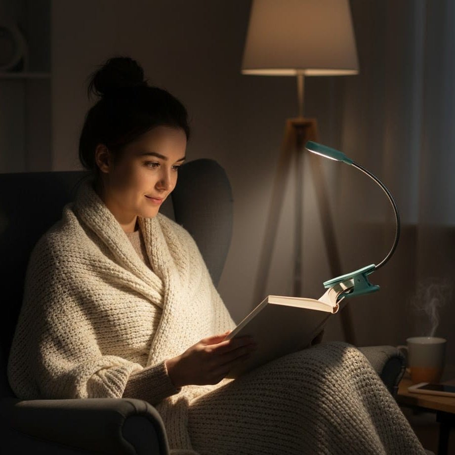 Lampe de Lecture – LED – Pince