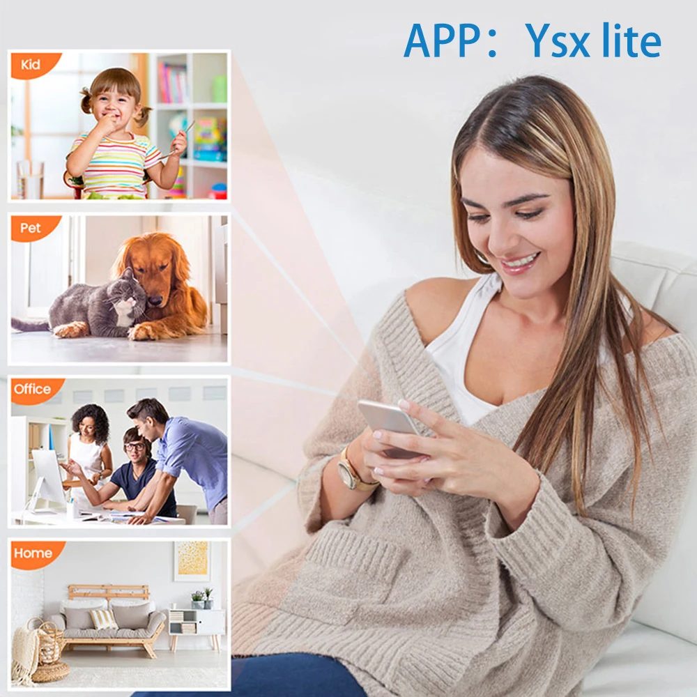 Mini Caméra WiFi Étanche 1080p