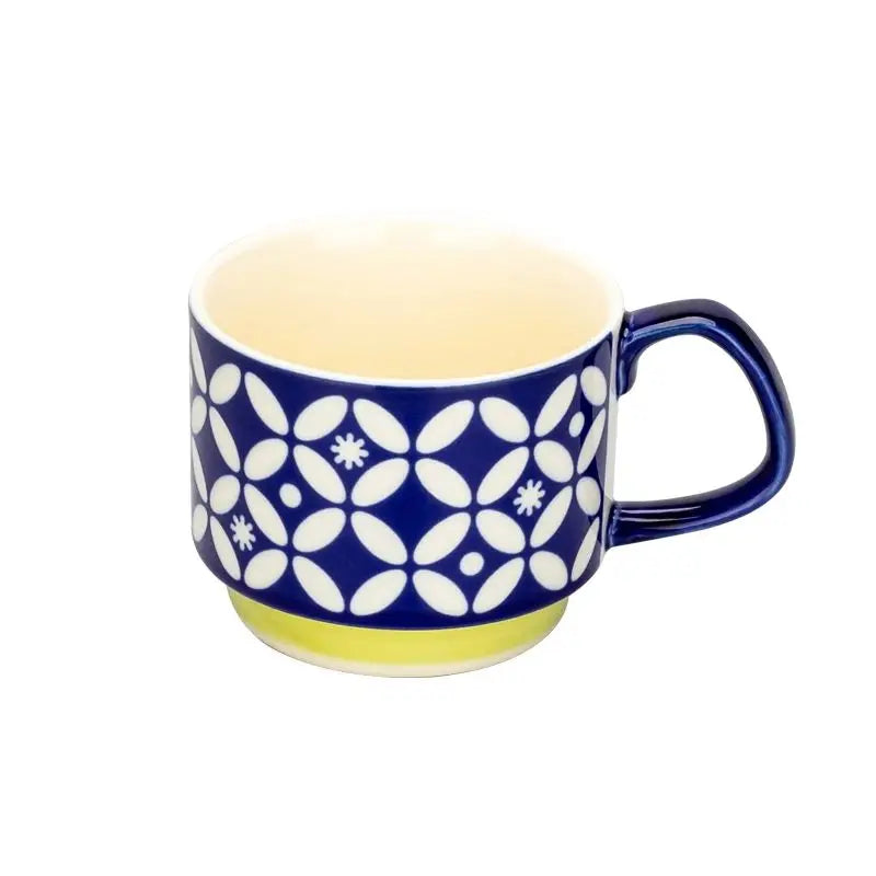Mug Rétro en Céramique – 300 ml – Motifs