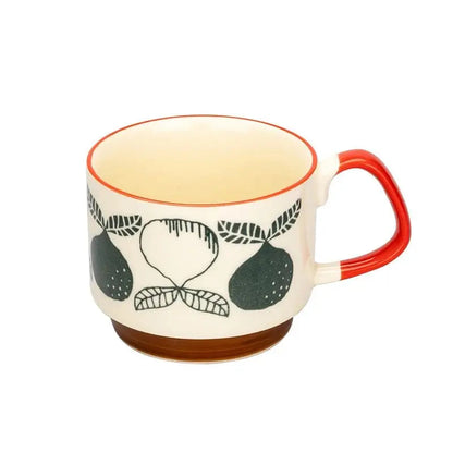 Mug Rétro en Céramique – 300 ml – Motifs